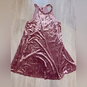 Pink velour dress wishlist large